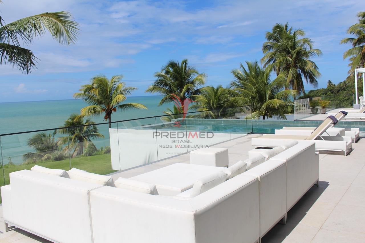 Magnífica Mansão com total 1359 mts2 em Tibau do Sul. Frente Mar. Com 5 Suites e Piscina Rua modesto Inácio Rodrigues  TIBAU DO SUL - 