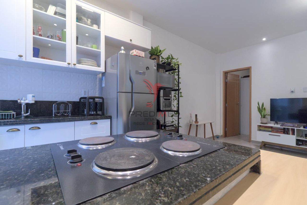 Botafogo 2 quartos mobiliado reformado piso porcelanato condomínio R$180,00 Rua Álvaro Ramos Rio de Janeiro - 