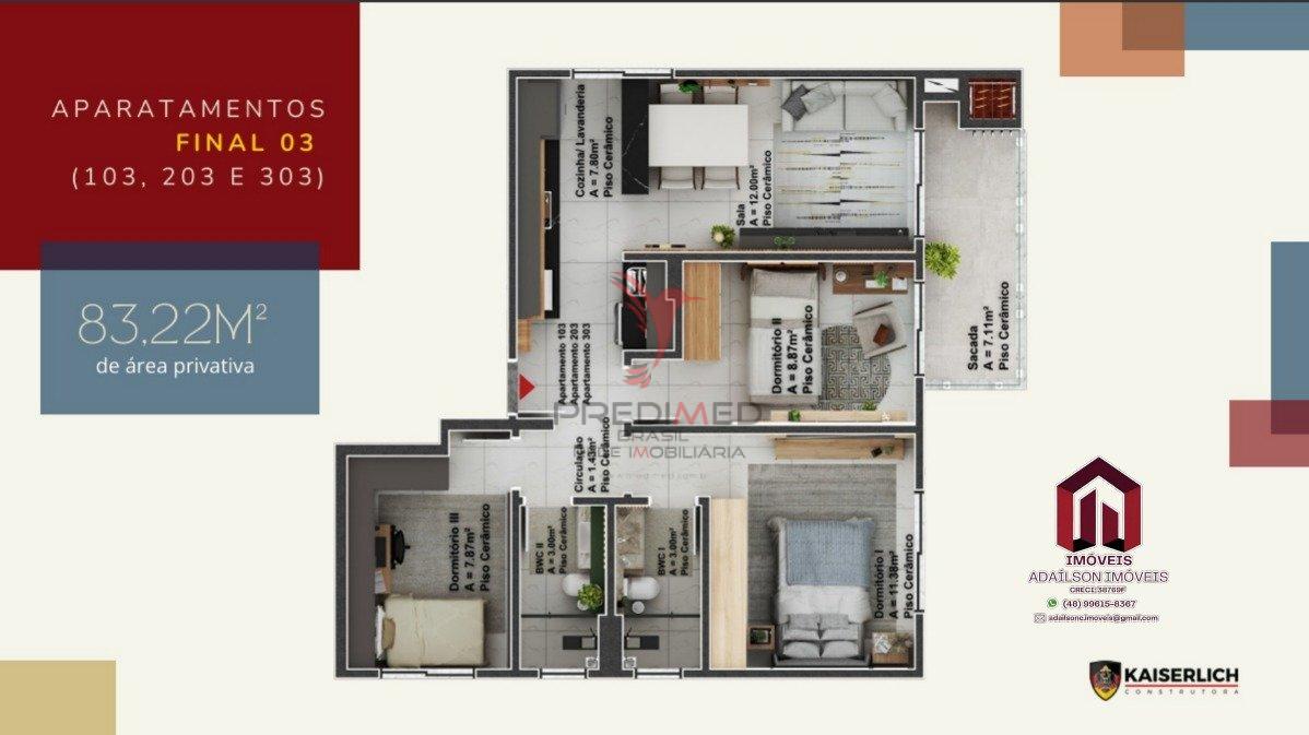LANÇAMENTO Imperial Luxus Residenz NA NOVA PALHOÇA SC - BRASIL Rua Elias Schmidt Palhoça - 