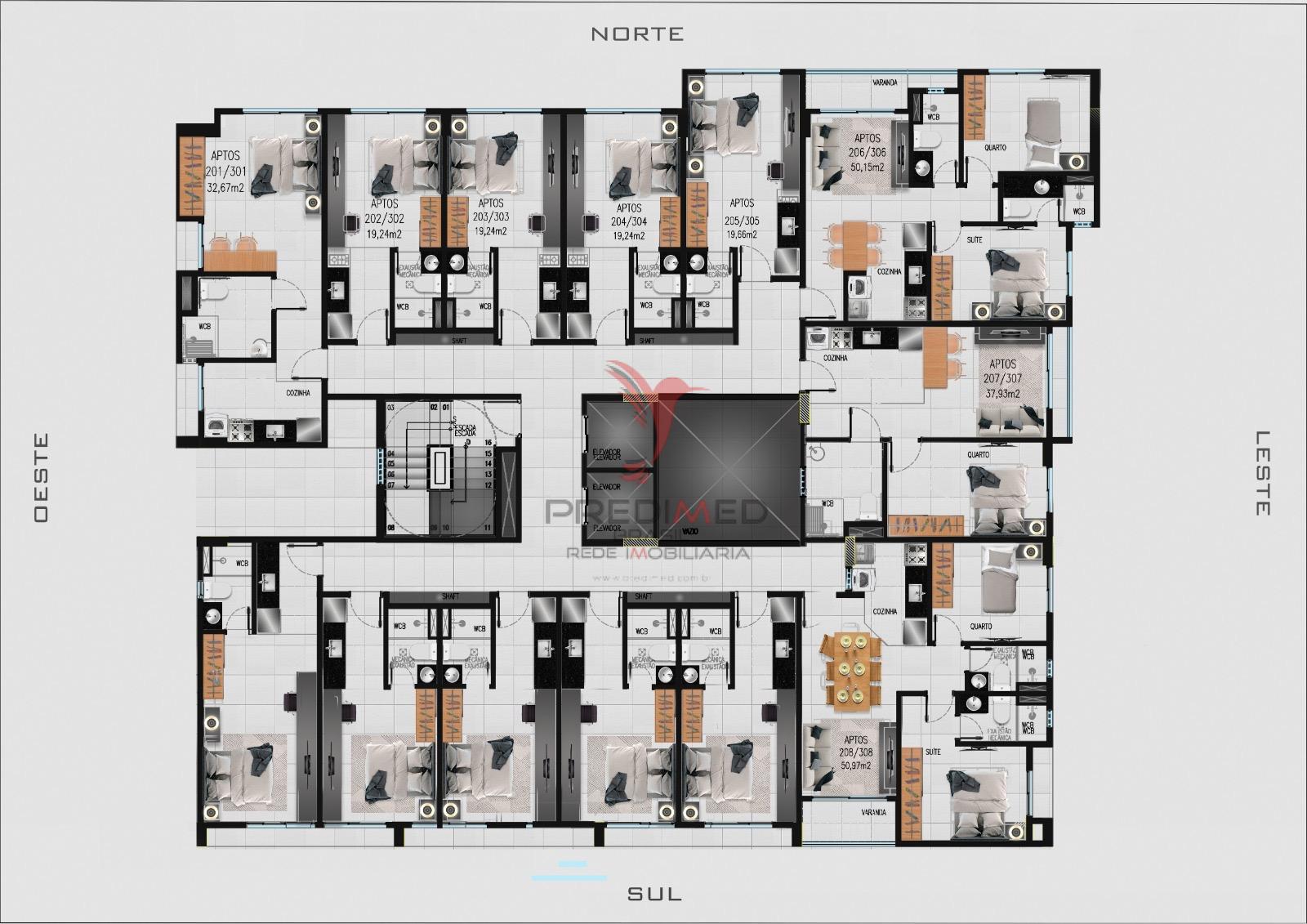 Apartamento, 1 quarto, 19 m² - Foto 16