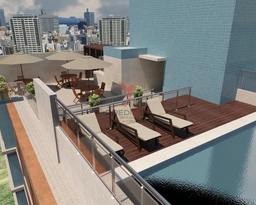 IMPERDÍVEL, Flat Pré Lançamento 150 metros  da Praia do Bessa Avenida Campos Sales João Pessoa - 