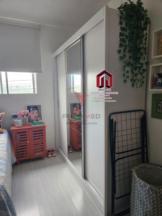 Apartamento a Venda no Condomínio Parque Flores da Estação SÃO JOSE SC Rua Manoel Rosa São José - 