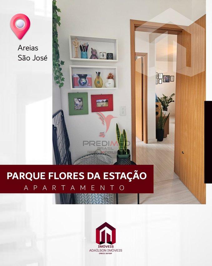 Apartamento a Venda no Condomínio Parque Flores da Estação SÃO JOSE SC Rua Manoel Rosa São José - 