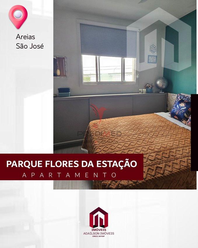 Apartamento a Venda no Condomínio Parque Flores da Estação SÃO JOSE SC Rua Manoel Rosa São José - 