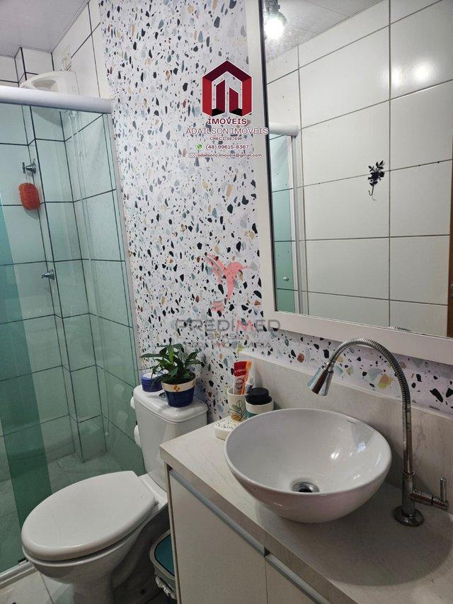 Apartamento a Venda no Condomínio Parque Flores da Estação SÃO JOSE SC Rua Manoel Rosa São José - 