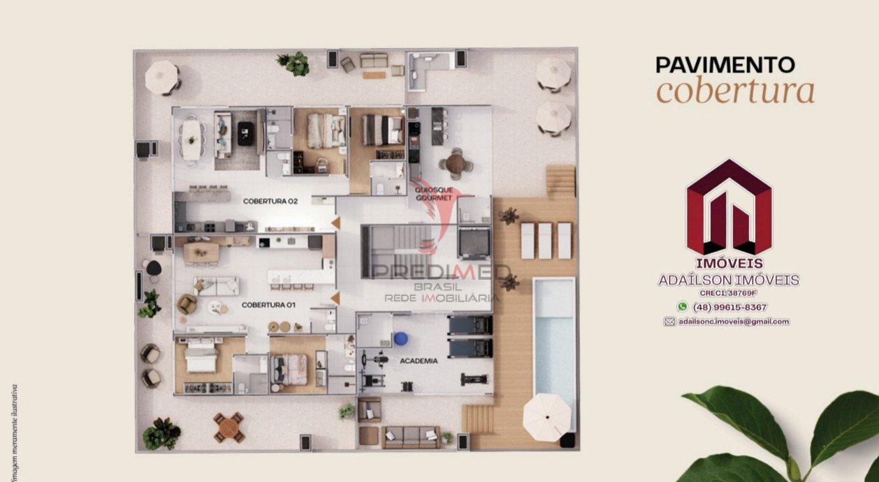 Zenith Residence Cotas a partir de R$ 510 mil Unidades habitacionais Floripa SC - BRASIL Rua dos Pargos Florianópolis - 