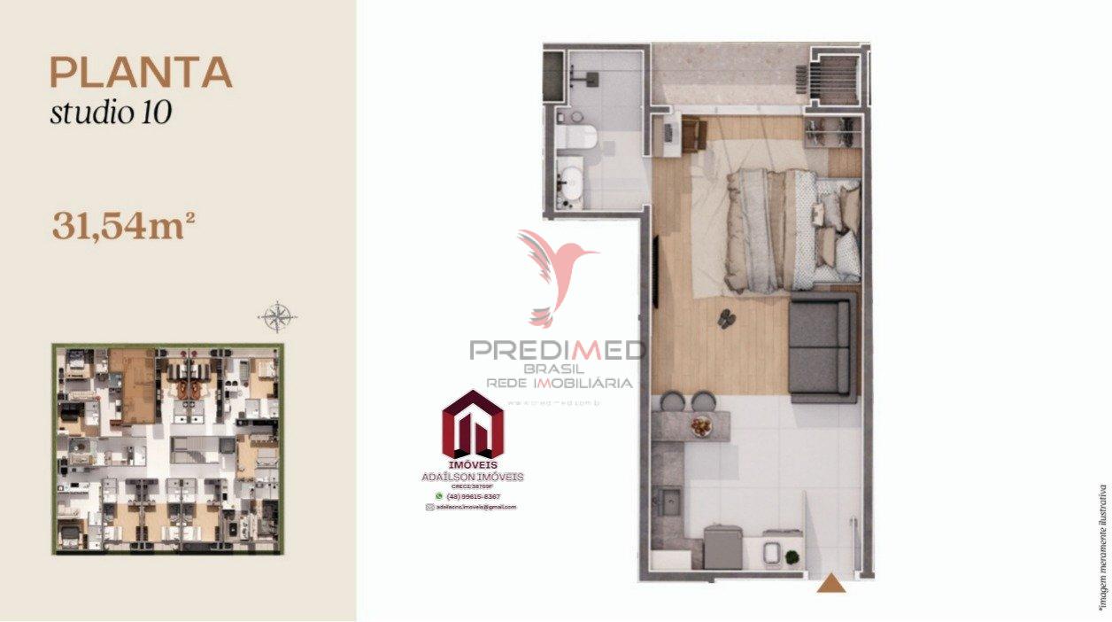 Zenith Residence Cotas a partir de R$ 510 mil Unidades habitacionais Floripa SC - BRASIL Rua dos Pargos Florianópolis - 