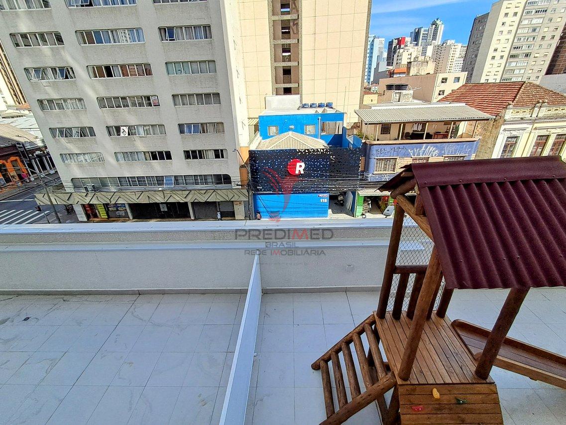 Stúdios Novos com Sacada ,no Centro de Curitiba com 27 m Rua André de Barros Curitiba - 