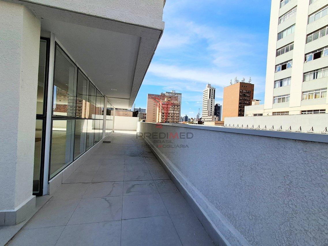Stúdios Novos com Sacada ,no Centro de Curitiba com 27 m Rua André de Barros Curitiba - 