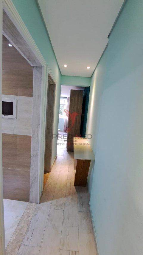 Apartamento á venda em São Vicente,com vista para o mar excelente localização Avenida Presidente Getúlio Vargas São Vicente - 