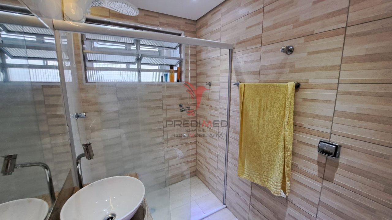 Apartamento á venda em São Vicente,com vista para o mar excelente localização Avenida Presidente Getúlio Vargas São Vicente - 