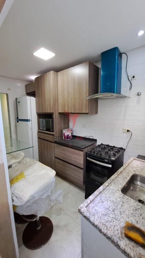 Apartamento á venda em São Vicente,com vista para o mar excelente localização Avenida Presidente Getúlio Vargas São Vicente - 
