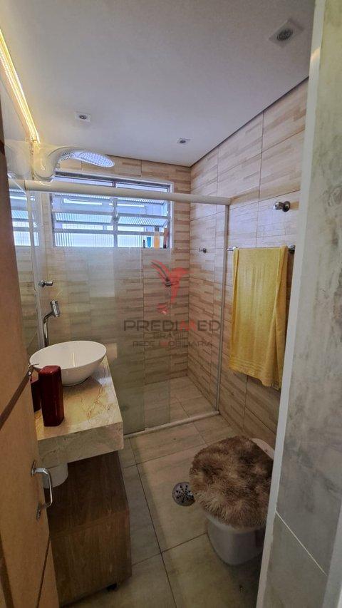 Apartamento á venda em São Vicente,com vista para o mar excelente localização Avenida Presidente Getúlio Vargas São Vicente - 