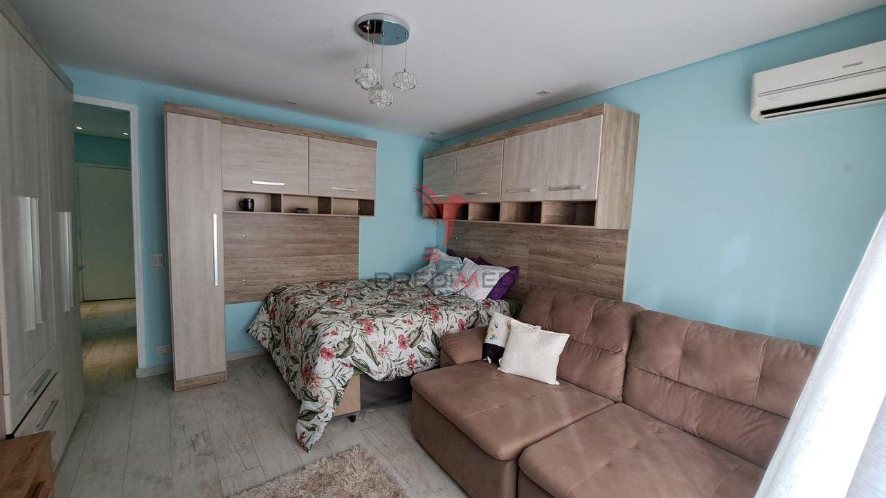 Apartamento á venda em São Vicente,com vista para o mar excelente localização Avenida Presidente Getúlio Vargas São Vicente - 