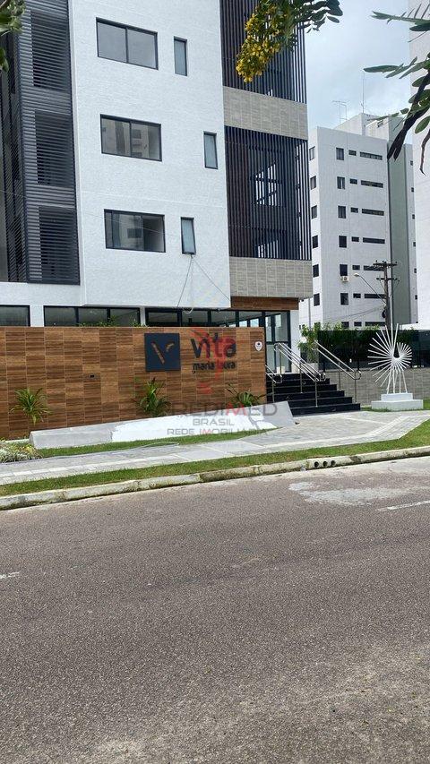 Apartamento novo de 2 Quartos em Manaíra . 2 Vagas de Garagem Rua Escrivão Sebastião de Azevedo Bastos João Pessoa - 
