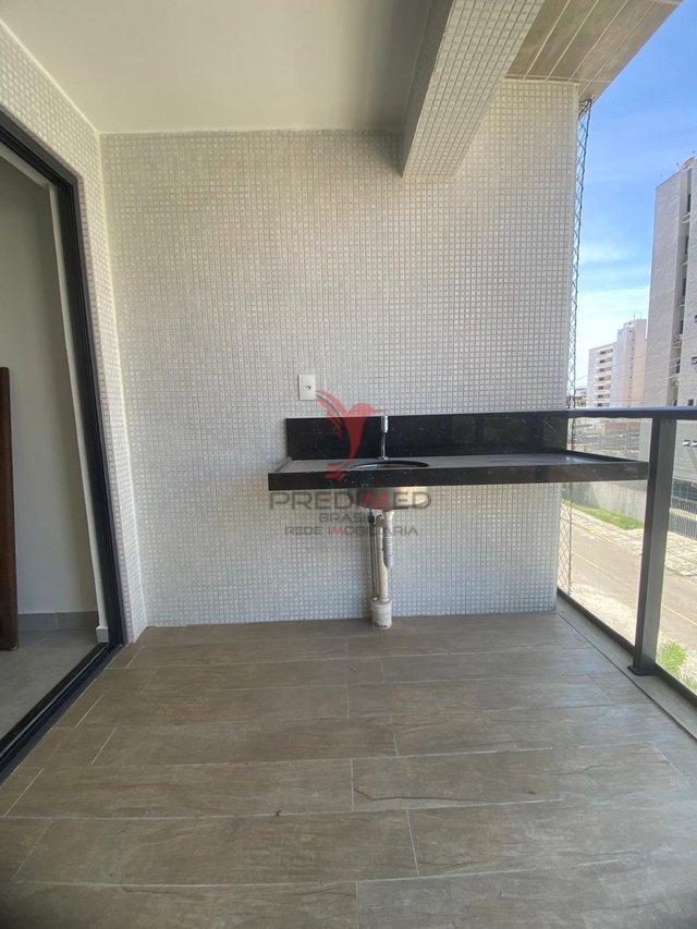 Apartamento novo de 2 Quartos em Manaíra . 2 Vagas de Garagem Rua Escrivão Sebastião de Azevedo Bastos João Pessoa - 