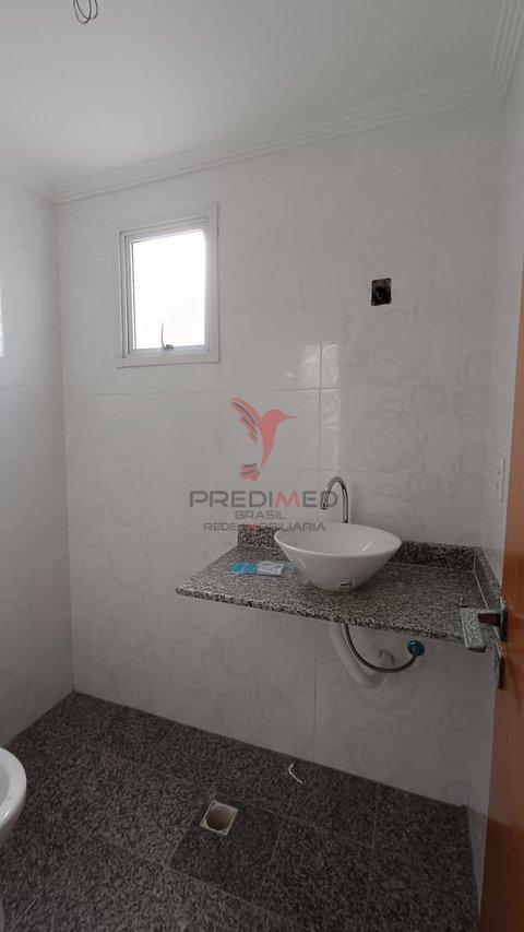 Apartamento com varandão novo de 3 Suites á venda com vista mar no Tupi, Praia Grande  Rua Xavantes Praia Grande - 