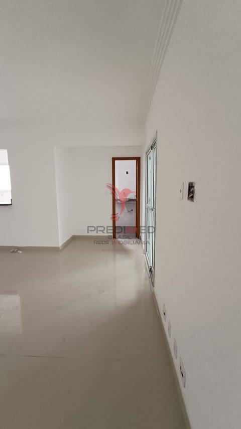Apartamento com varandão novo de 3 Suites á venda com vista mar no Tupi, Praia Grande  Rua Xavantes Praia Grande - 