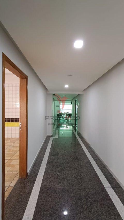 Apartamento com varandão novo de 3 Suites á venda com vista mar no Tupi, Praia Grande  Rua Xavantes Praia Grande - 