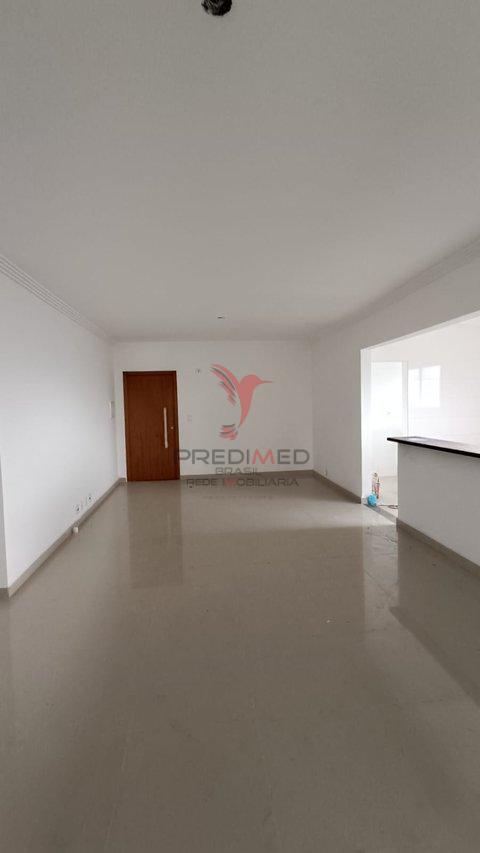 Apartamento com varandão novo de 3 Suites á venda com vista mar no Tupi, Praia Grande  Rua Xavantes Praia Grande - 