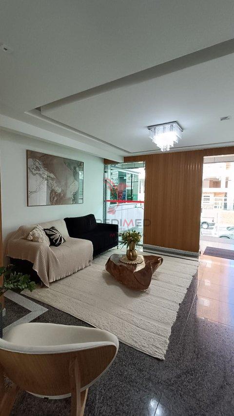 Apartamento com varandão novo de 3 Suites á venda com vista mar no Tupi, Praia Grande  Rua Xavantes Praia Grande - 