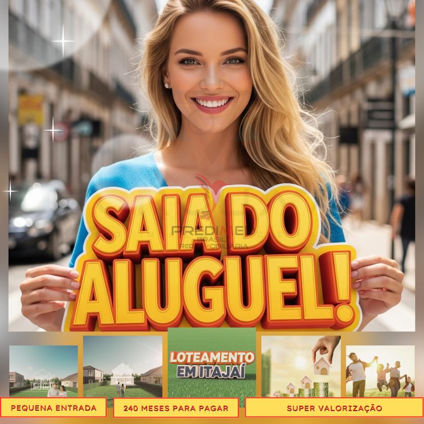 Lançamento em Itajaí: Loteamento com terrenos de 250 m²! Rua Benjamin Dagnoni Itajaí - 