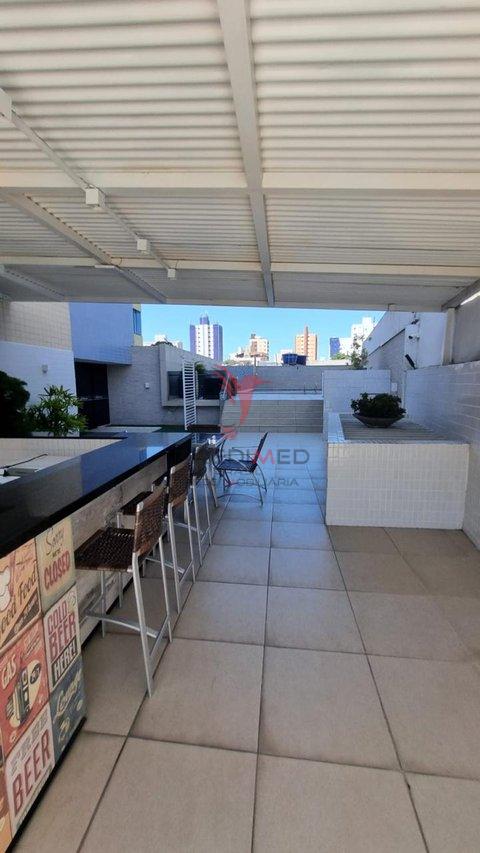 Apartamento todo mobilado , vista Mar, 2 Vagas de Garagem,em Manaíra , João Pessoa Praça João Monteiro da Franca João Pessoa - 