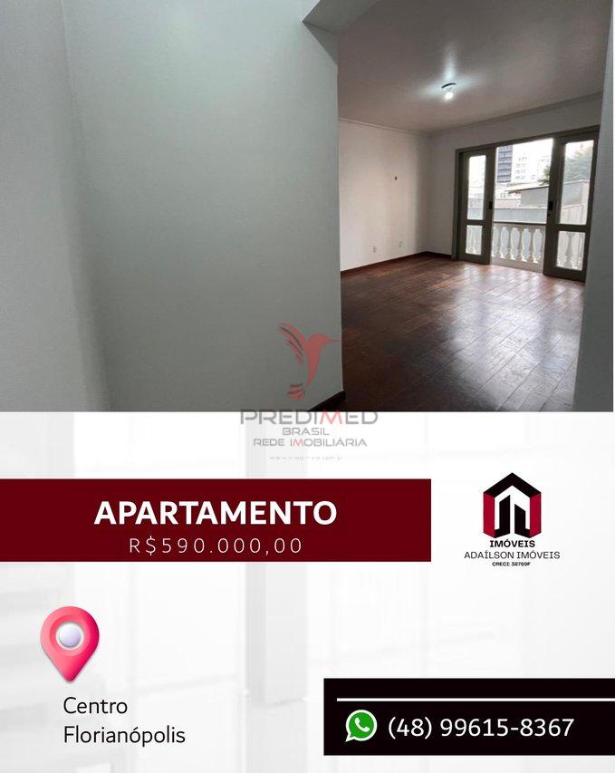 Apartamento com 2 quarto à venda no Centro, Florianópolis SC BRASIL Rua Vidal Ramos Florianópolis - 