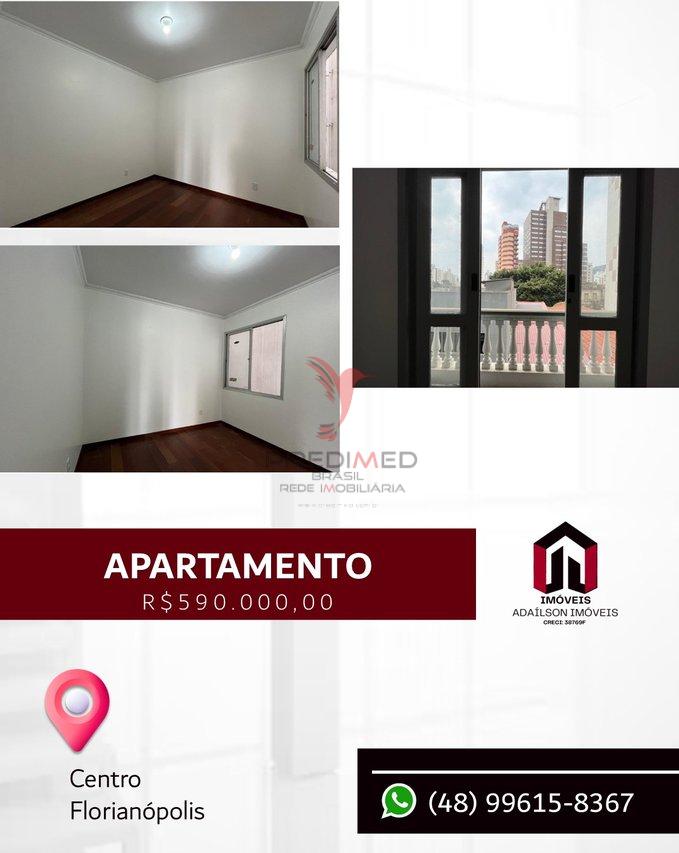 Apartamento com 2 quarto à venda no Centro, Florianópolis SC BRASIL Rua Vidal Ramos Florianópolis - 