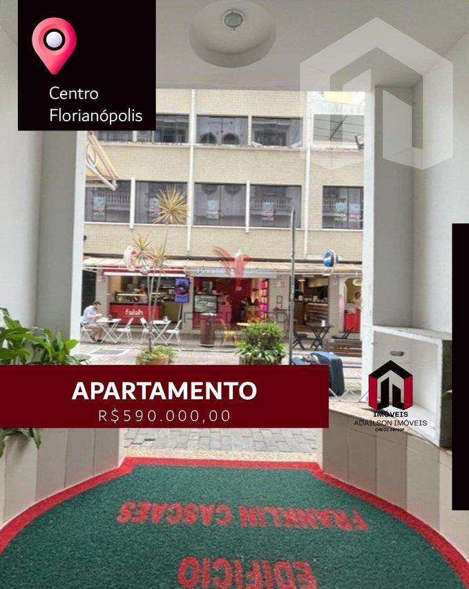 Apartamento com 2 quarto à venda no Centro, Florianópolis SC BRASIL Rua Vidal Ramos Florianópolis - 