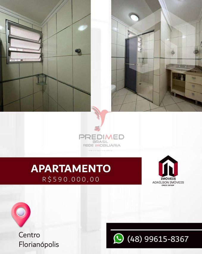 Apartamento com 2 quarto à venda no Centro, Florianópolis SC BRASIL Rua Vidal Ramos Florianópolis - 