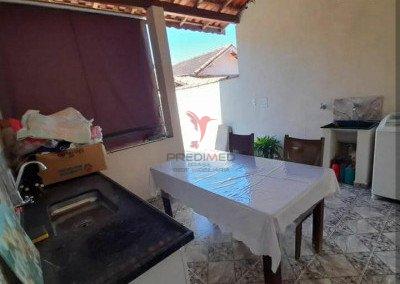 Casa com 3 Quartos, área de serviço, quintal,, 3 vagas de garagem. Vila dos Comerciários - Guaratinguetá - 