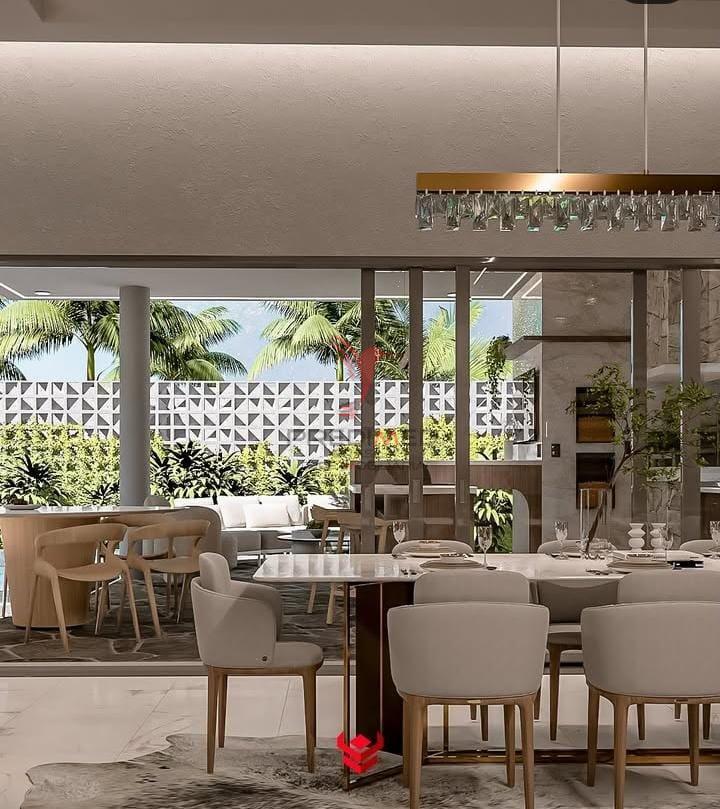 Magnífica Casa com 4 Suites, Jardim Suspenso, Piscina, 4 Vagas de Garagem,em Porto Belo - Porto Belo - 