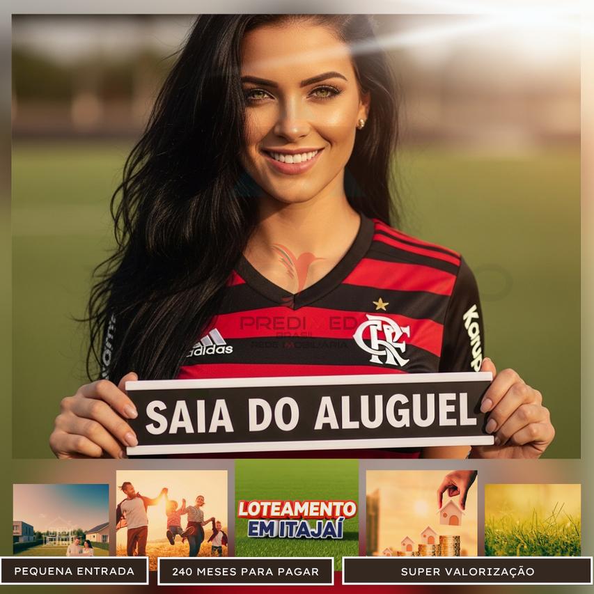 Loteamento em Itajaí: More ou Invista no Novo Loteamento da Cidade Rua Germano Bastos Itajaí - 