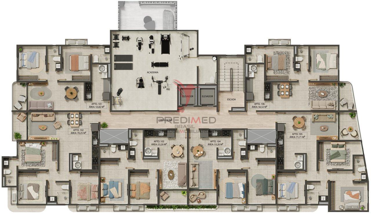 Apartamento à venda na Praia do Bessa - João Pessoa - 