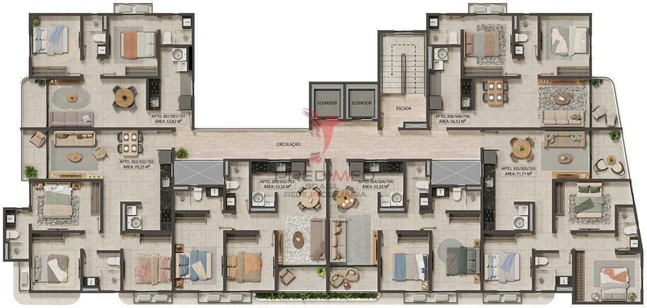 Apartamento à venda na Praia do Bessa - João Pessoa - 