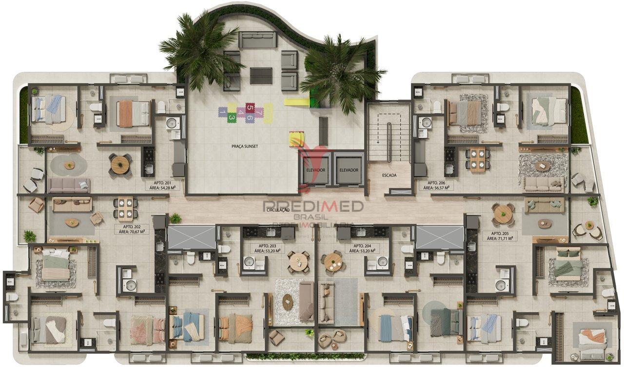 Apartamento à venda na Praia do Bessa - João Pessoa - 
