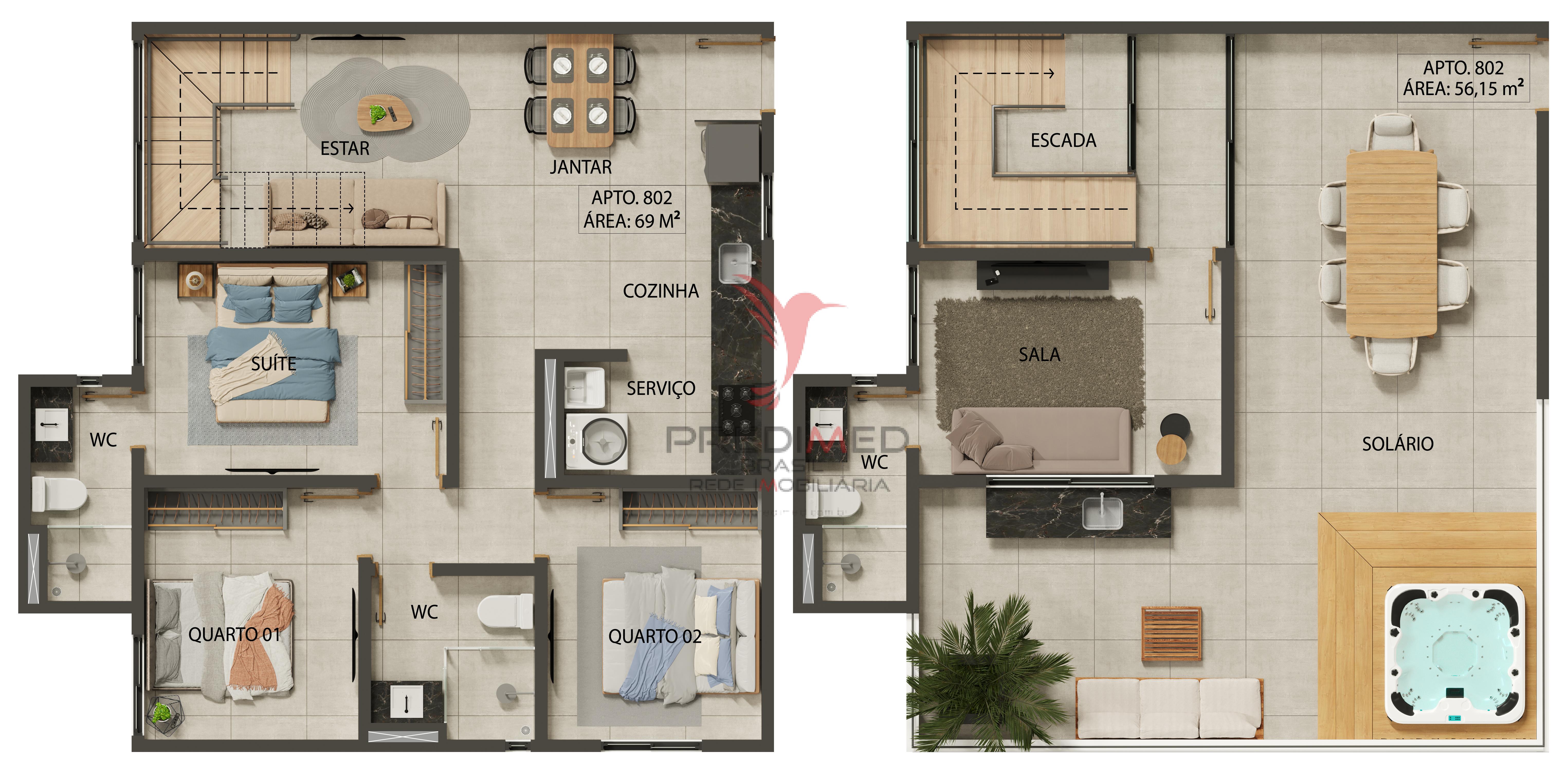 Apartamento, 2 quartos - Foto 35