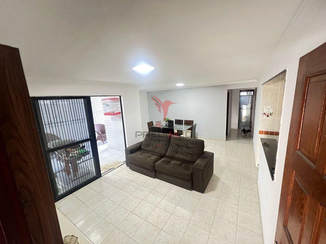 Apartamento  Térreo com excelente espaço externo,93 mts² de área , 3 Quartos,no Aeroclube Rua Philadelpho Pinto de Carvalho João Pessoa - 