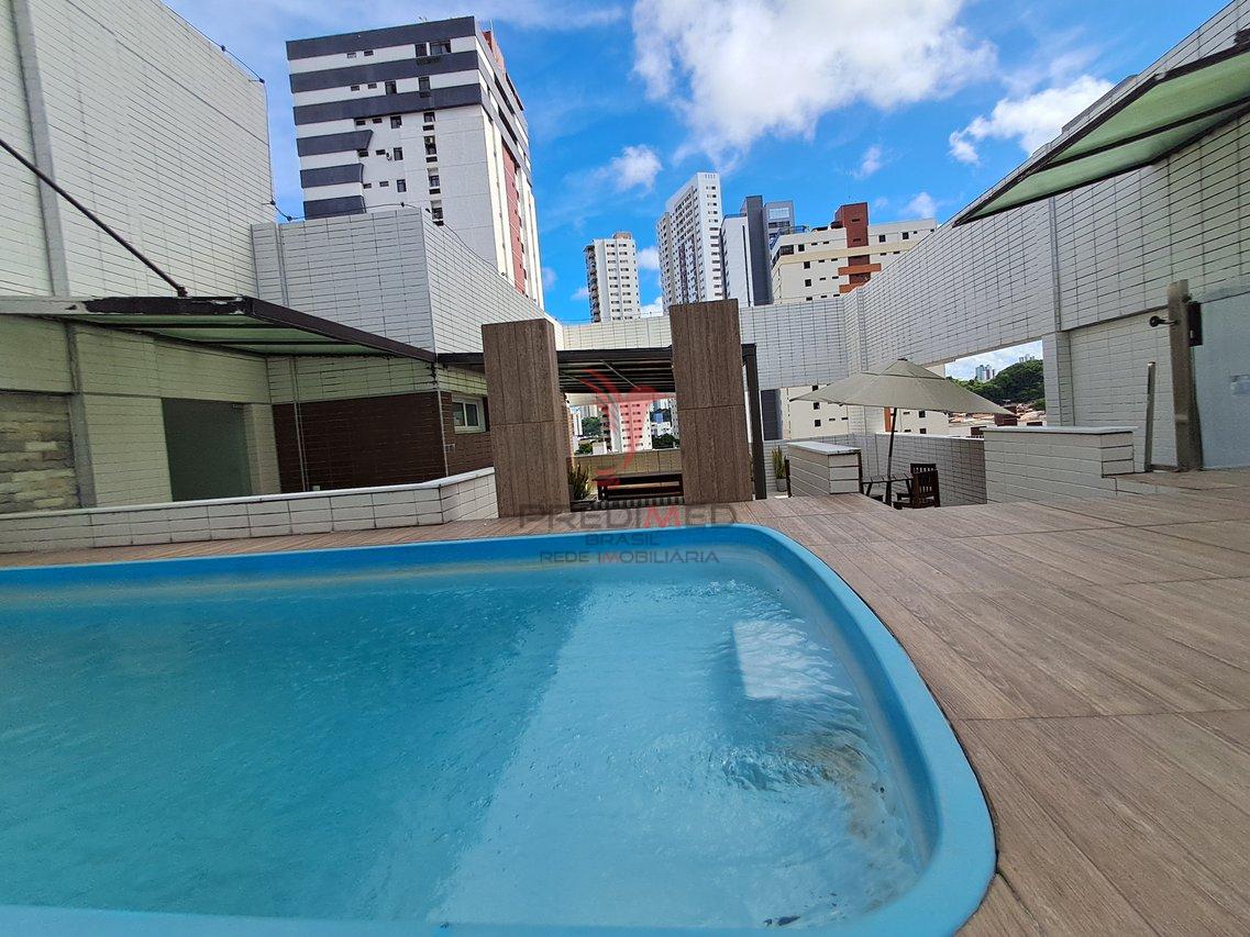 Apartamento 1 Quarto Porteira Fechada ao lado do Manaíra Shopping e a apenas 600m do mar  João Pessoa - 