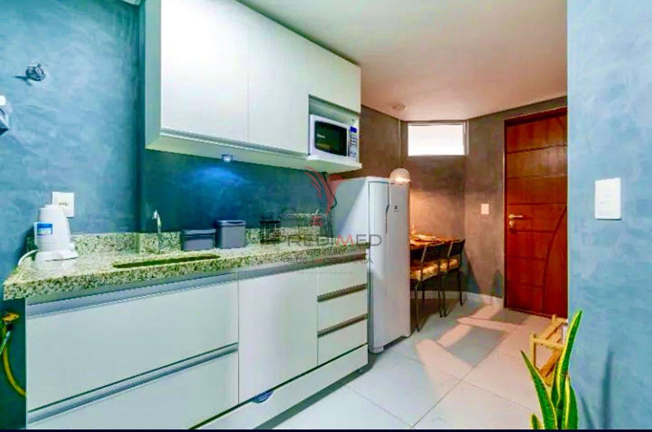 Flat Studio moderno, mobiliado, excelente localização e pronto para rentabilizar  João Pessoa - 
