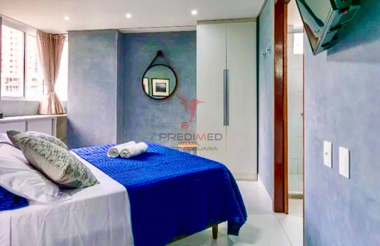 Flat Studio moderno, mobiliado, excelente localização e pronto para rentabilizar  João Pessoa - 