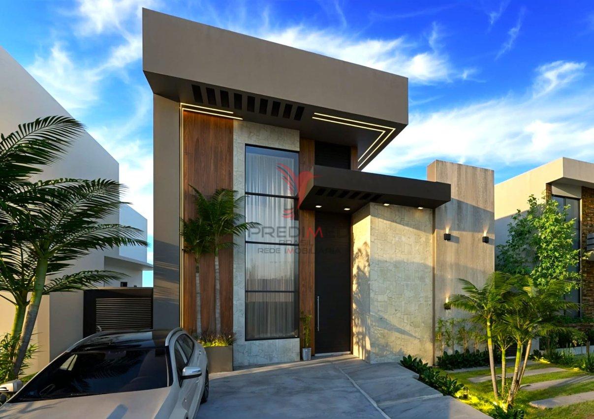Casa térrea com 3 Suites, 2 Vagas de Garagem, disponível em condomínio sunville  João Pessoa - 