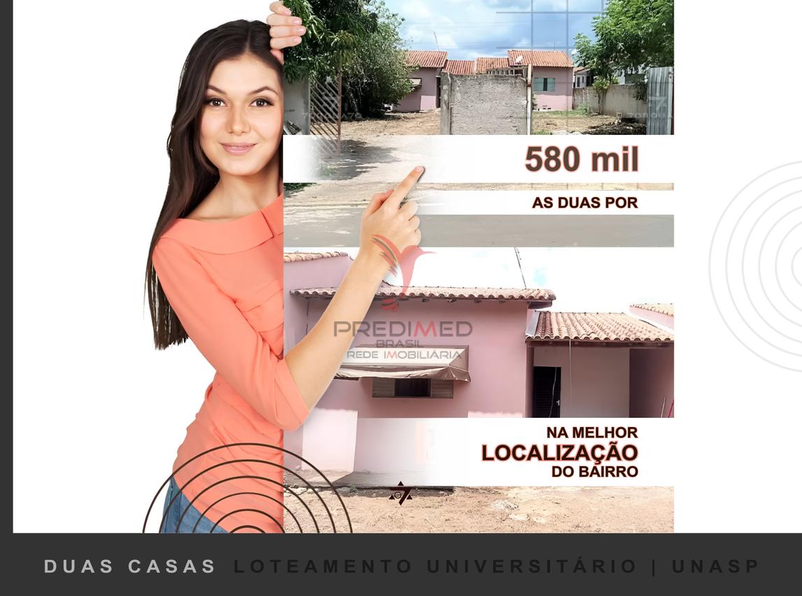 Casa Próximo do UNASP: Um Investimento Estratégico com Potencial Ilimitado Professora Rosana Ehrhardt Vargas ENGENHEIRO COELHO - 