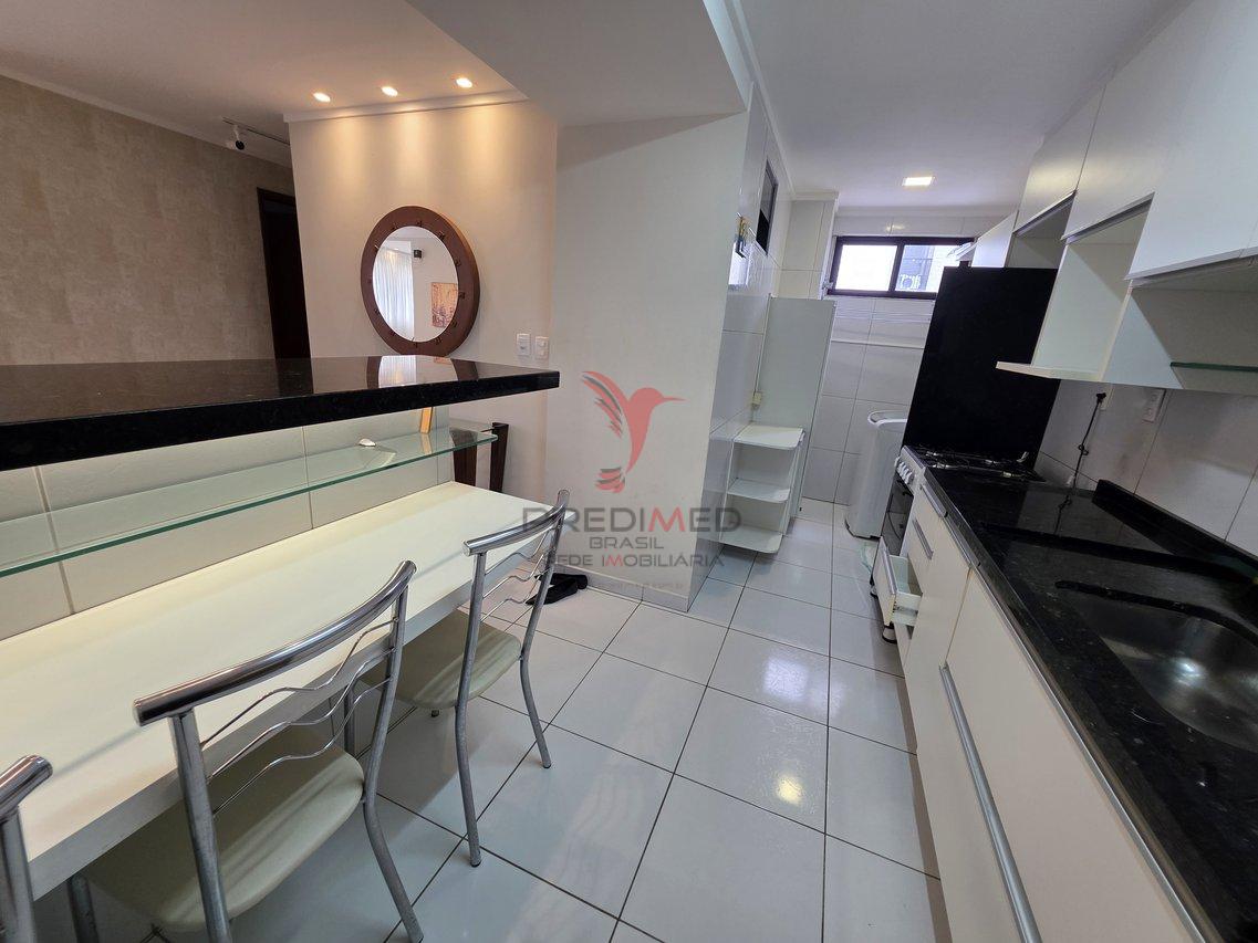 Apartamento Maravilhoso em Manaíra em andar alto com vista mar e mobiliado  João Pessoa - 