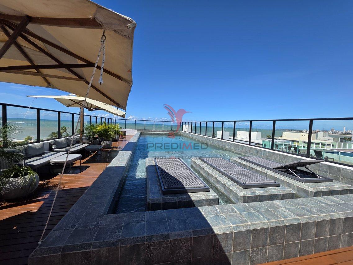 Flat Impecável no Jardim Oceania todo Mobiliado e Equipado a 50m do Mar  João Pessoa - 