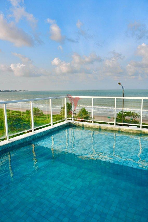 Vendo flat mobiliado beira mar do Bessa 15m2  João Pessoa - 