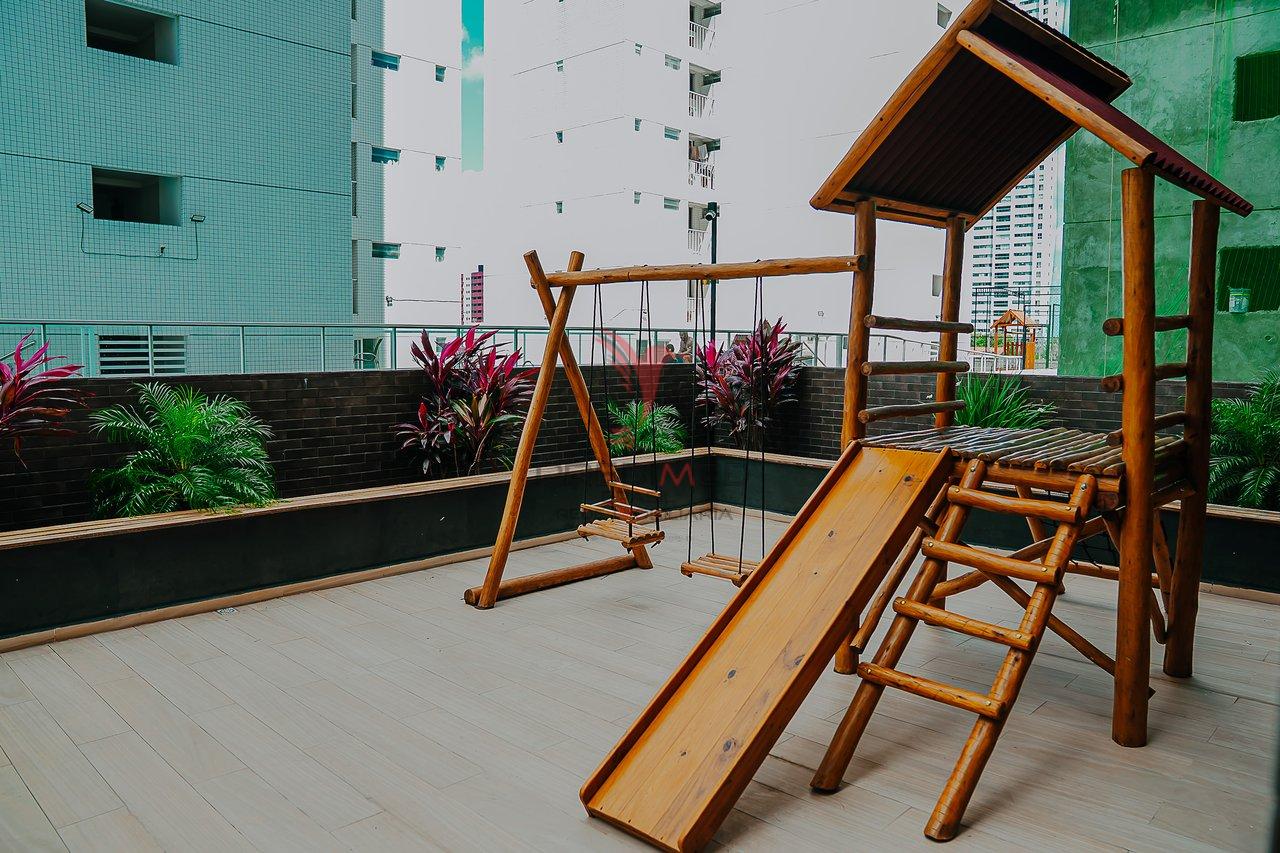 Apartamento Maravilhoso no Jardim Oceania, a 50m do Parque Paraíba 2 com Vista Mar Rua José Ferreira Ramos João Pessoa - 