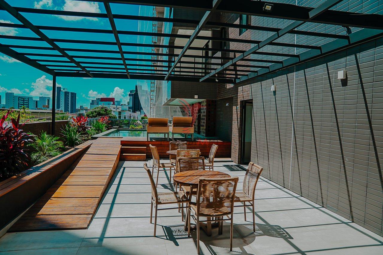 Apartamento NOVO no Jardim Oceania ao 50m do Parque Paraíba 2 com Projetados Rua José Ferreira Ramos João Pessoa - 