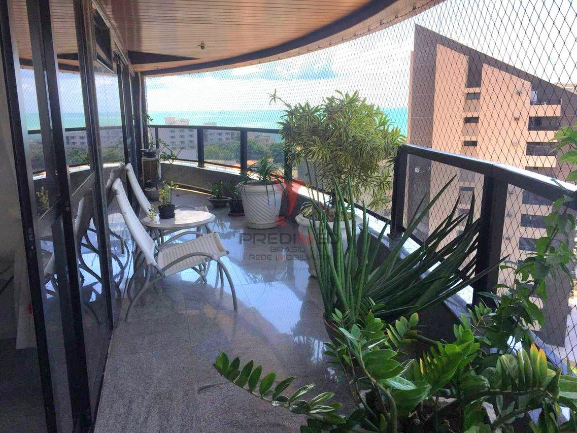 Excelente Apartamento 4 suítes de Alto Padrão com Vista Mar e a 200m da Orla de Manaíra  João Pessoa - 